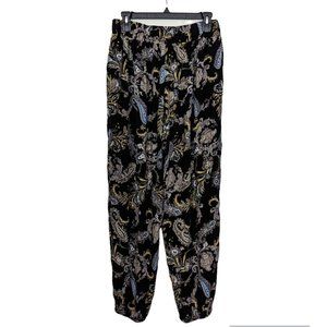 Women's Xhilaration pants, black/multi, size M